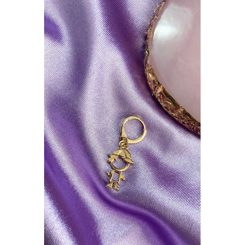 Arete Niño chapa (1 pieza) #L2