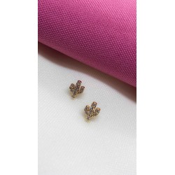 Aretes #24 Cactus Zirconia