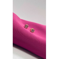 Aretes #51 broquel cristal