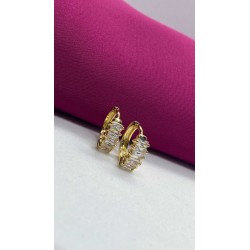 Aretes Zirconia #11 cristal