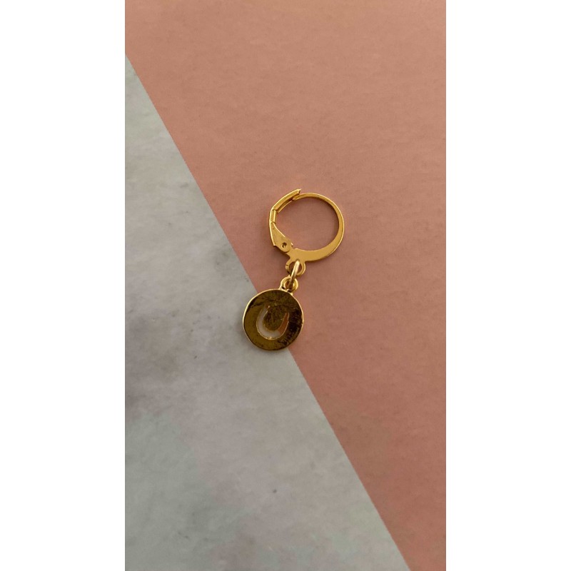 Arete herradura #P13 1 pieza