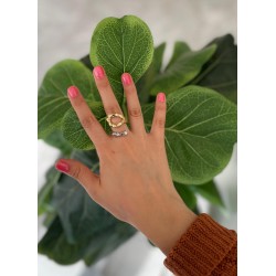 Anillo bicolor #124