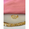 Anillo doble circulo #22D