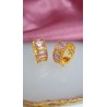 Aretes zirconia colores pastel #26