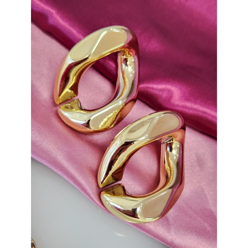 Aretes grandes huecas