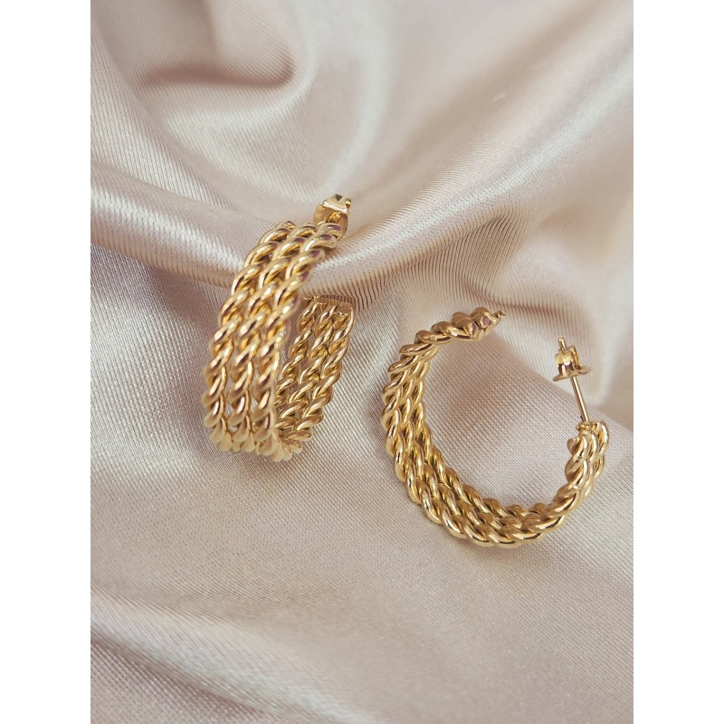 Aretes triples torsales #218