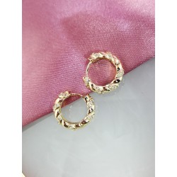 Aretes torsal 1.5cm zirconia #78A