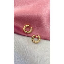 Aretes torsales mitad zirconia #35B