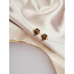 Arete broquel tulipan #85