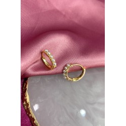 Aretes 5 Perlas #185D