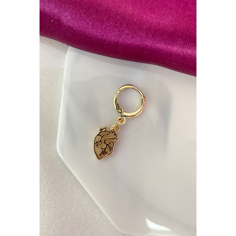 Arete corazon interno (1 pieza) #AA17