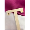 Aretes cruz dorada mini #12C