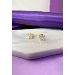 Aretes Estrella Zirconia #147