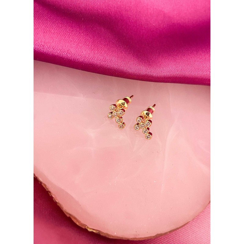 Aretes #108 cruces circulos