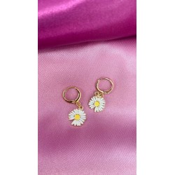 Arete margarita chica  (1 pieza) # Q1