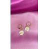 Arete margarita chica  (1 pieza) # Q1