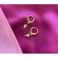 Arete paleta corazon(1 pieza) #R4