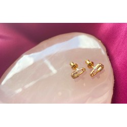 Aretes #59 seguro Perla