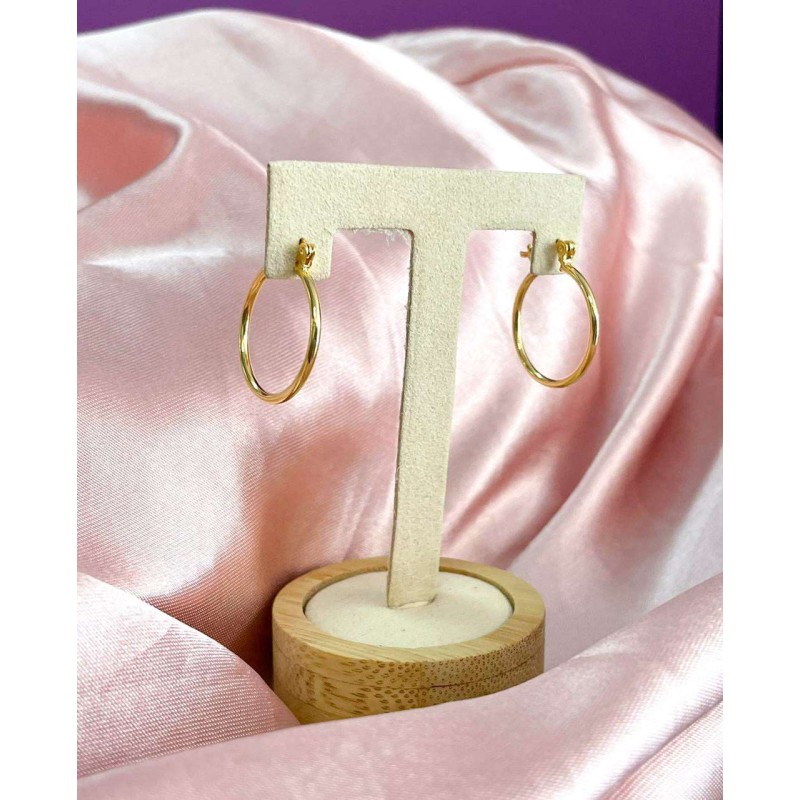 Arracadas medianas 18 mm #120