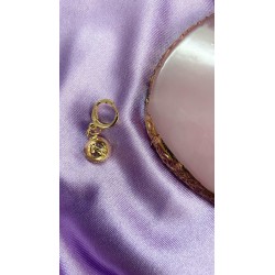 Arete plato de perro #Y12 (1 pieza)